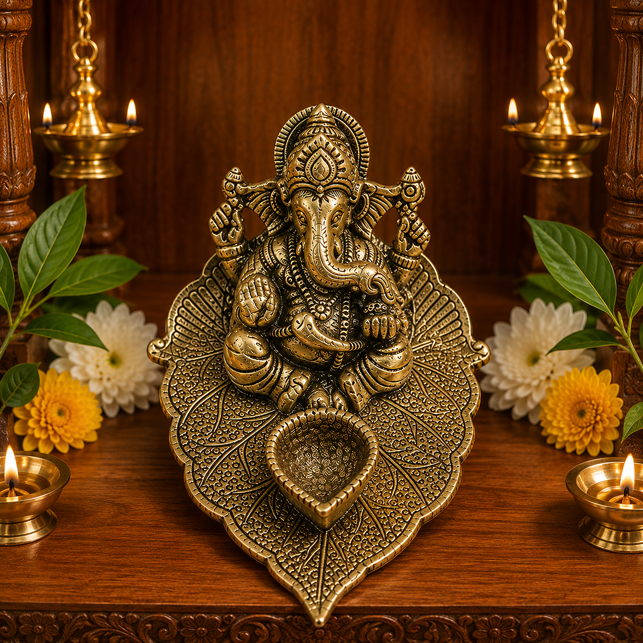 Silver Ganesh Ji